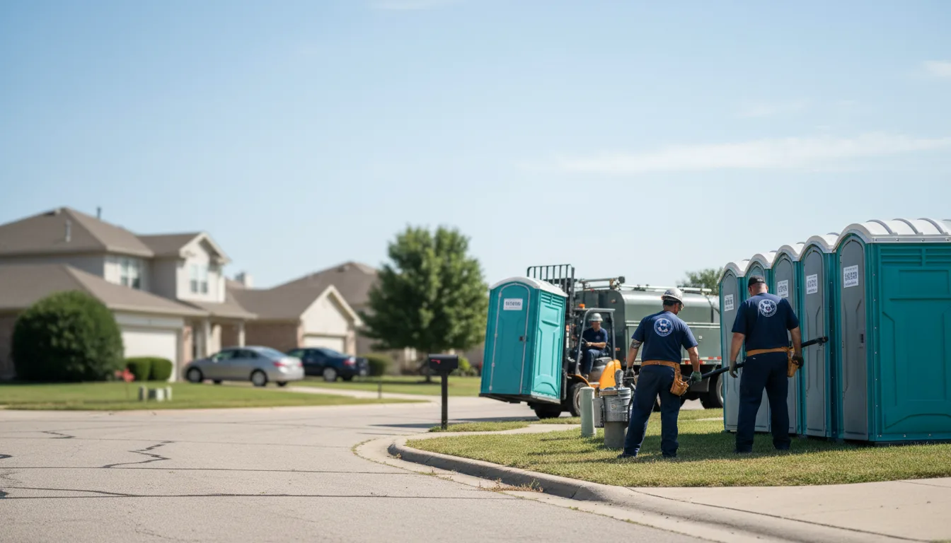 Porta Potty Rental in Edson, KS near me